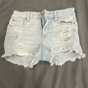 These are jean shorts from American Eagle!